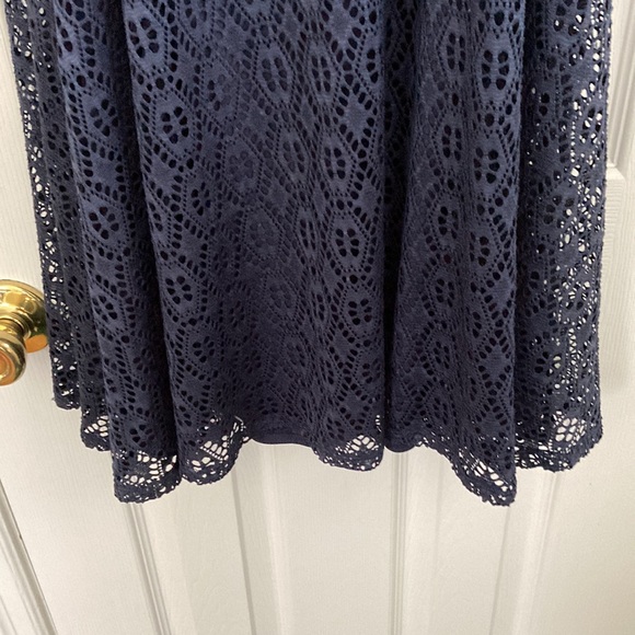 Blue lacy strappy dress - Picture 4 of 4